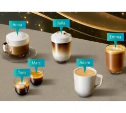 SIEMENS EQ.9+ S700 Home Connect Dark Inox TI9573X5RW Garantie 3 Ans -Kafftec Magasin 10 profils utilisateur siemens eq9