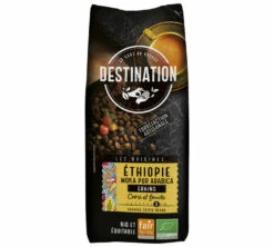1kg Café En Grain 100% Arabica Moka Bio Ethiopie - DESTINATION