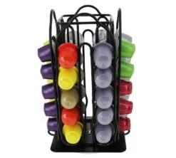 Porte Capsules Distributeur Noir Pour Nespresso - 40 Capsules - Melitta -Kafftec Magasin 16294 02 2