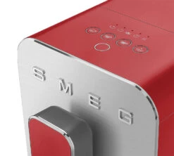 SMEG Buse Vapeur Rouge BCC02RDMEU -Kafftec Magasin 2 machine a cafe smeg rouge buse vapeur