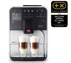 Melitta Barista T Smart Connectée Argent (sans Réservoir Lait) F831-101 -Kafftec Magasin 2 melitta barista t smart f831 101