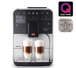 Melitta Barista T Smart Connectée Argent (sans Réservoir Lait) F831-101 -Kafftec Magasin 3 melitta barista t smart f831 101