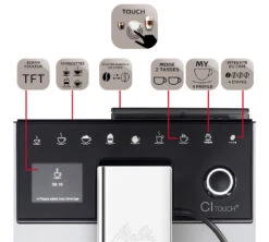 Melitta Caffeo CI-Touch Argent F630-101 Garantie 3 Ans -Kafftec Magasin 3 melitta caffeo ci touch f630 101