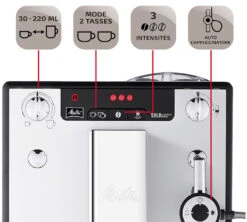 Melitta Caffeo Solo Perfect Milk Argent E 957-103 -Kafftec Magasin 4 melitta caffeo solo e957 103