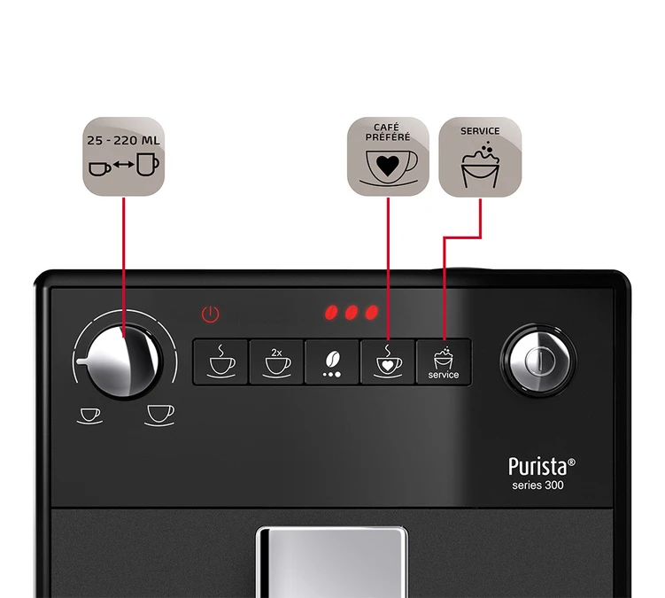 MELITTA Purista® F230-002 Pure Black Exclusive Garantie 3 Ans 6 MELITTA Purista® F230-002 Pure Black Exclusive Garantie 3 Ans – Image 4