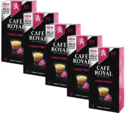 Pack 50 Capsules Lungo Forte - Compatibles Nespresso® - CAFE ROYAL