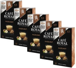 Pack 50 Capsules Noisette - Compatibles Nespresso® - CAFE ROYAL