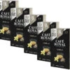 Pack 50 Capsules Vanille - Compatibles Nespresso® - CAFE ROYAL 1 Pack 50 Capsules Vanille - Compatibles Nespresso® - CAFE ROYAL -Kafftec Magasin 50 capsules alu vanille cafe royal nespresso