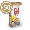 Pack 50 Capsules Aromatisées Vanille- Compatible Nespresso® - CAFFE BONINI -Kafftec Magasin 50 capsules bonini nespresso glace vanille