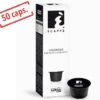 Pack Capsules Caffitaly - Vigoroso Espresso Robusto 5 X10 -Kafftec Magasin 50 capsules caffitaly espresso vigoroso