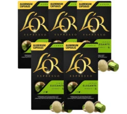 50 Capsules Lungo Elegante- Compatible Nespresso® - L'OR ESPRESSO