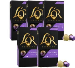 Pack 5x10 Capsules Lungo Profondo - Compatible Nespresso® - L'OR ESPRESSO