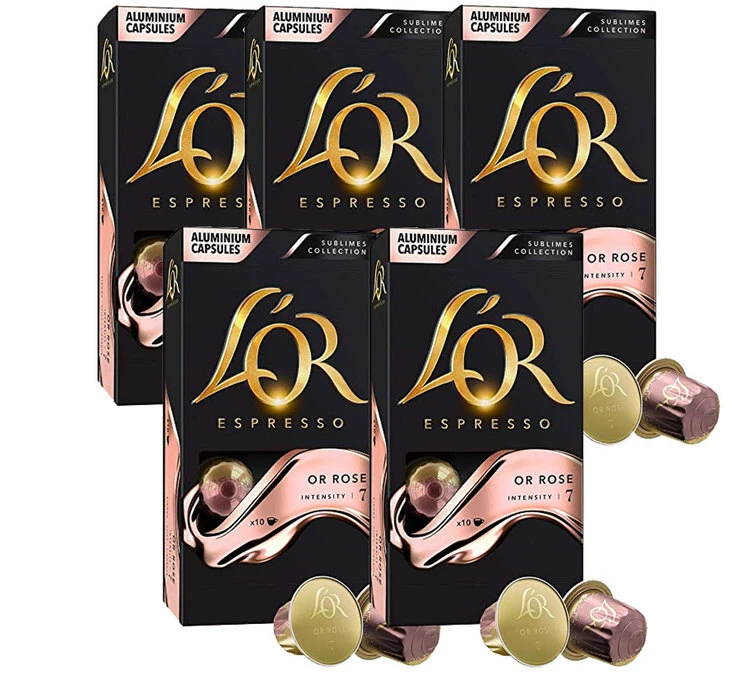50 Capsule Rose - Compatible Nespresso® - L'OR ESPRESSO 3 50 Capsule Rose - Compatible Nespresso® - L'OR ESPRESSO