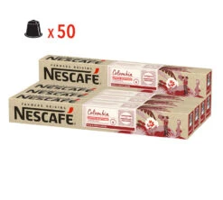 50 Capsules Décaféinées - Compatible Nespresso® - NESCAFE FARMERS