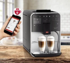 Melitta Barista T Smart Connectée Argent (sans Réservoir Lait) F831-101 -Kafftec Magasin 5 melitta barista t smart f831 101