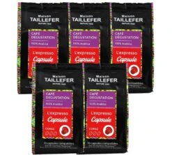 Pack 50 Capsules Expresso Italien - Compatible Nespresso® - MAISON TAILLEFER