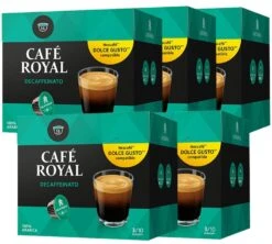 80 Capsules Nescafe® Dolce Gusto® Compatibles Décaféiné - CAFE ROYAL