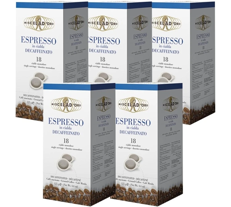 Pack 90 Dosettes ESE Espresso Decaffeinato - MISCELA D'ORO 3 Pack 90 Dosettes ESE Espresso Decaffeinato - MISCELA D'ORO