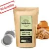 90 Dosettes Souples - Saveur Caramel/Noix - LES PETITS TORREFACTEURS 1 90 Dosettes Souples - Saveur Caramel/Noix - LES PETITS TORREFACTEURS -Kafftec Magasin 90 dosettes senseo caramel