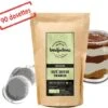 90 Dosettes Souples - Saveur Tiramisu - LES PETITS TORREFACTEURS -Kafftec Magasin 90 dosettes senseo tiramisu