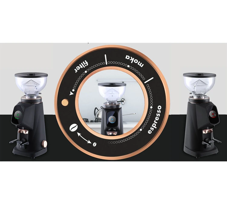 Moulin à Café FIORENZATO AllGround Chrome Effet Miroir Et Noir 5 Moulin à Café FIORENZATO AllGround Chrome Effet Miroir Et Noir – Image 3