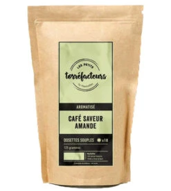 90 Dosettes Souples - Saveur Amande - LES PETITS TORREFACTEURS