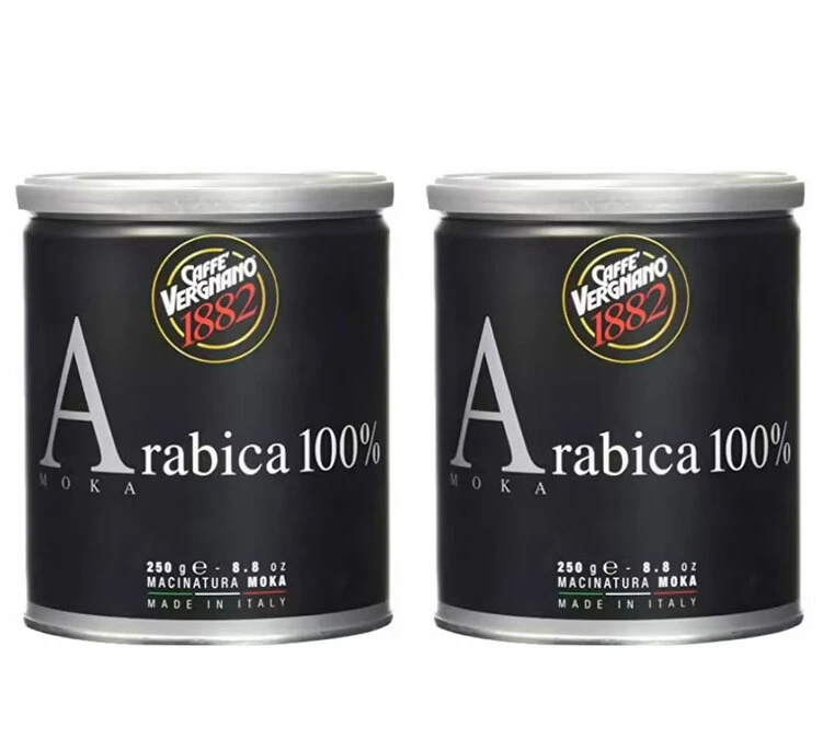 Café Moulu Caffè Vergnano 100% Arabica Moka - 2 X 250g 3 Café Moulu Caffè Vergnano 100% Arabica Moka - 2 X 250g