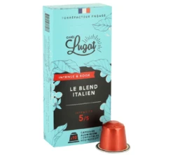 50 Capsules Le Blend Italien - Compatibles Nespresso® - CAFÉS LUGAT -Kafftec Magasin b2 3