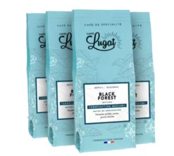 1kg Café En Grain Black Forest - CAFES LUGAT