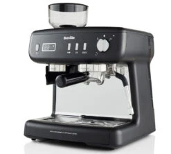 Machine Expresso Avec Moulin BREVILLE Barista Max+ VCF152X Noire -Kafftec Magasin breville baristamaxplus 4