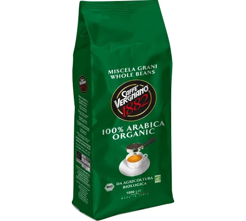 Café En Grains Caffè Vergnano 100% Arabica Bio 1kg 3 Café En Grains Caffè Vergnano 100% Arabica Bio 1kg