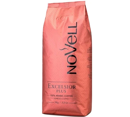 1kg Café En Grain Excelsior Plus 100% Arabica - Novell 3 1kg Café En Grain Excelsior Plus 100% Arabica - Novell