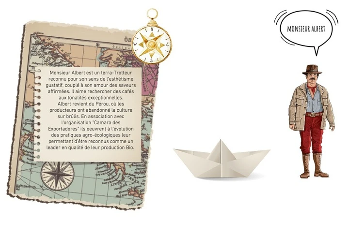 Café En Grains 100% Arabica Bio Pérou Monsieur Albert - 200g - TERRAMOKA 6 Café En Grains 100% Arabica Bio Pérou Monsieur Albert - 200g - TERRAMOKA – Image 4