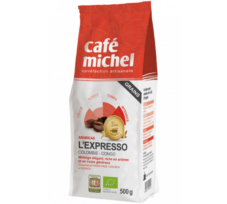 Meilleur Mélange Pour Expresso Bio 2016 - 500g - Café Michel 3 Meilleur Mélange Pour Expresso Bio 2016 - 500g - Café Michel