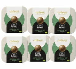 54 Boules De Café Espresso Bio Compatible CoffeeB - CAFÉ ROYAL