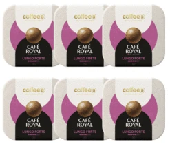54 Boules De Café Lungo Forte Compatible CoffeeB - CAFE ROYAL