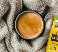 250g Café En Grain Bio 100% Arabica Soleil Levant - La Semeuse -Kafftec Magasin cafeengrainbiolasemeuse250g