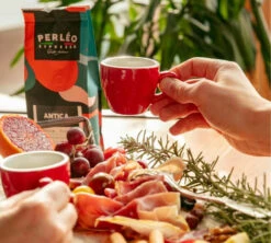 1 Kg Café En Grain Antica - PERLEO ESPRESSO -Kafftec Magasin cafeengrainitalienperleoespressoantica 1