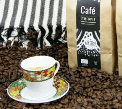 800 G Café En Grain Ethiopie BIO - LaGrange -Kafftec Magasin cafeengrainlagrangeethiopie800gbio