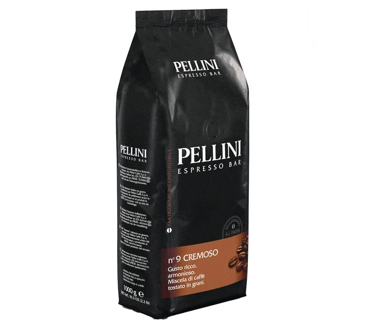 1kg Café En Grain N°9 Cremoso - PELLINI 4 1kg Café En Grain N°9 Cremoso - PELLINI – Image 2