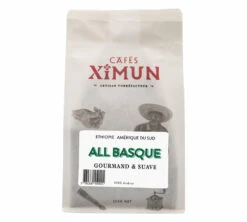 250 G Café En Grain All Basque Pur Arabica - CAFES XIMUN