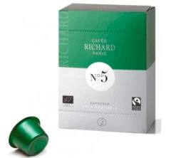 24 Capsules Cafés Richard N°5 - Bio Fair Trade
