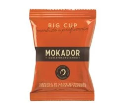 Capsules MyCaffe Big Cup X100 (capsules FAP) - Mokador Castellari
