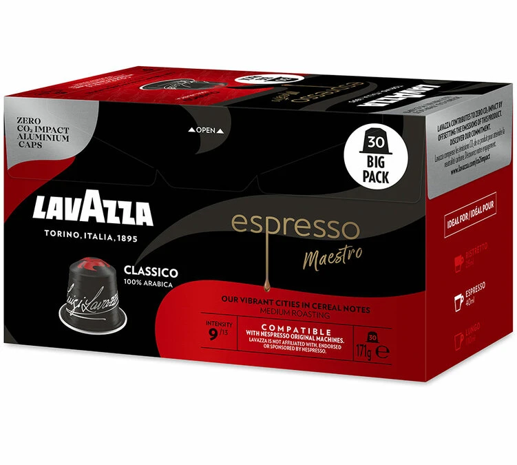 30 Capsules Maestro Classico - Compatibles Nespresso® - LAVAZZA 4 30 Capsules Maestro Classico - Compatibles Nespresso® - LAVAZZA – Image 2