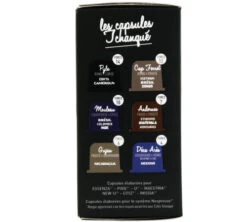 Pack Découverte 60 Capsules - Compatible Nespresso® - CAFES TCHANQUE 5 Pack Découverte 60 Capsules - Compatible Nespresso® - CAFES TCHANQUE -Kafftec Magasin capsules cafes tchanque