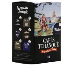 50 Capsules Moulleau - Compatible Nespresso® - CAFES TCHANQUE -Kafftec Magasin capsules cafes tchanque moulleau 1