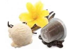 Pack 50 Capsules Aromatisées Vanille- Compatible Nespresso® - CAFFE BONINI 5 Pack 50 Capsules Aromatisées Vanille- Compatible Nespresso® - CAFFE BONINI -Kafftec Magasin capsules bonini glace vanille 1