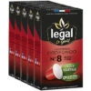 50 Capsules Végétales Espresso Profondo - Compatible Nespresso® - CAFES LEGAL -Kafftec Magasin capsules vegetales legal profondo 5x10