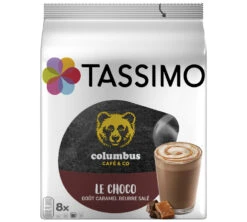 Pack Découverte 104 Dosettes Tassimo - Boissons Chocolatées - TASSIMO -Kafftec Magasin choco milka x8