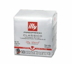 18 Capsules Iperespresso Filtre Pack Torréfaction Classique - ILLY